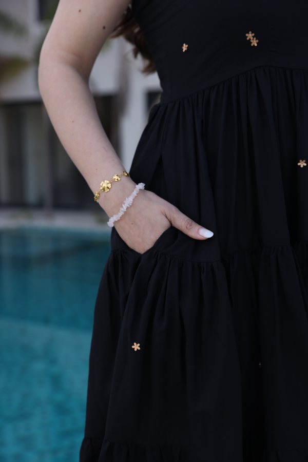 Black Twirl Dress