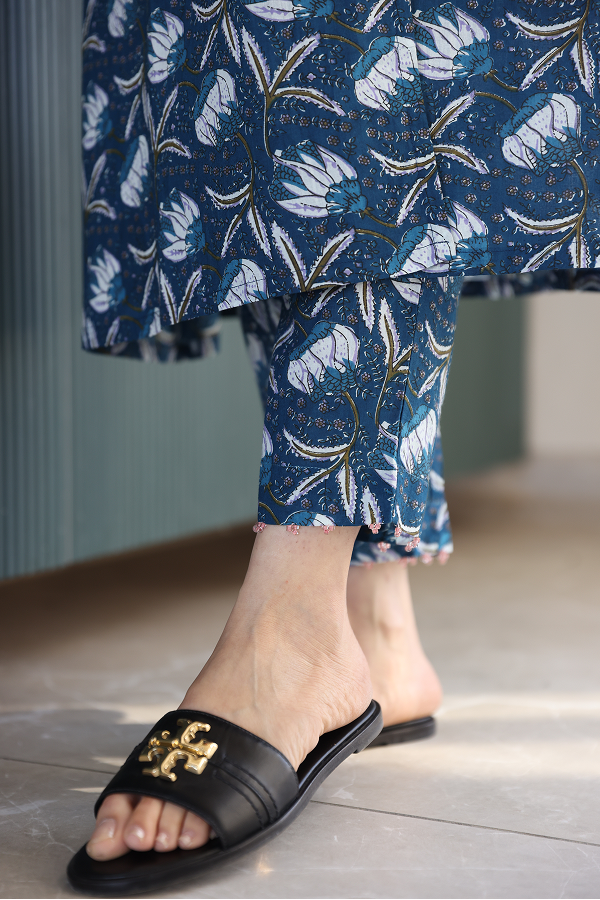 Rama Blue Wrap Suit