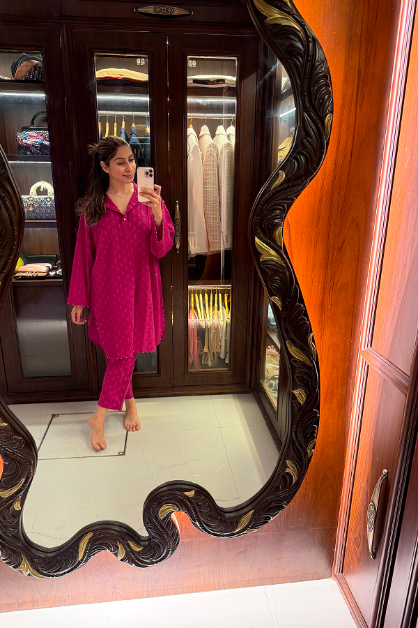 Polka dot pink Co ord