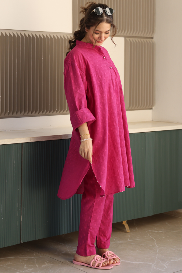 Polka dot pink Co ord